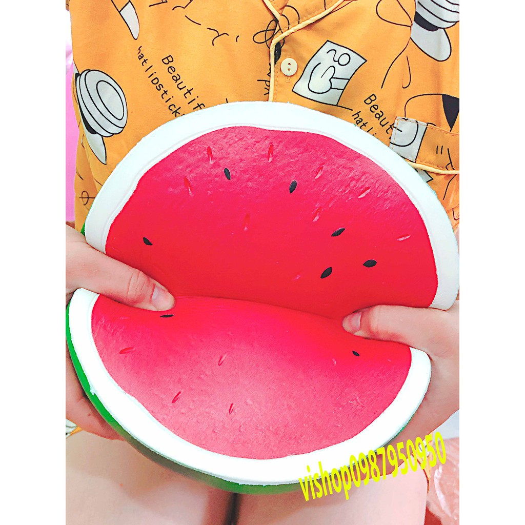 Đồ chơi Squishy dưa hấu khổng lồ - đại khổng lồ cực chất