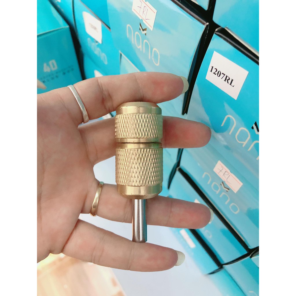 Tay cầm máy xăm Đồng - Siêu bền - Siêu đẹp