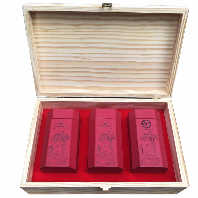 Hộp Trà Tân Cương Gỗ Thông 200gr / 300gr TÂN CƯƠNG XANH | BigBuy360 - bigbuy360.vn