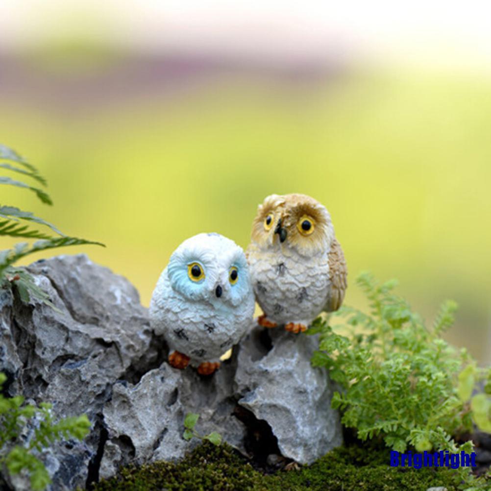 Mô Hình Chim Cú Trang Trí Bàn Làm Việc