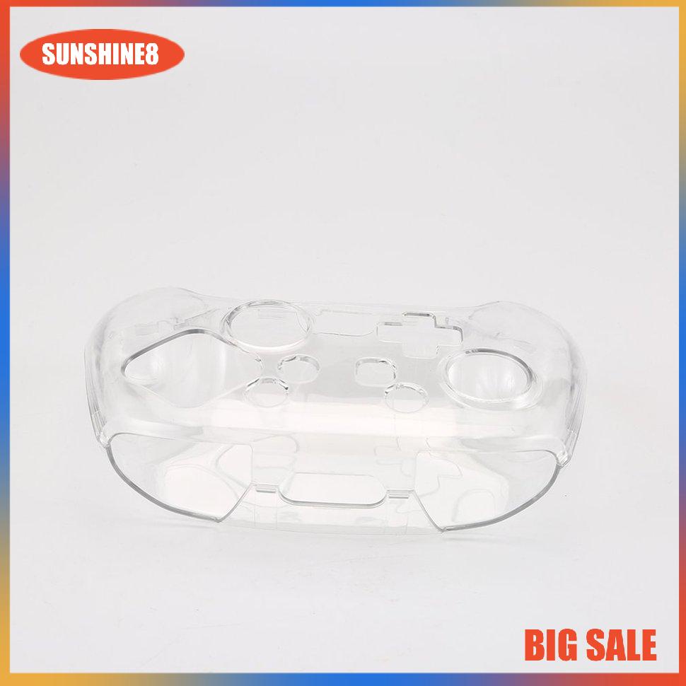 【SUN】KJH Transparent Clear Crystal Case Hard Controller Shell For PS4 Controller