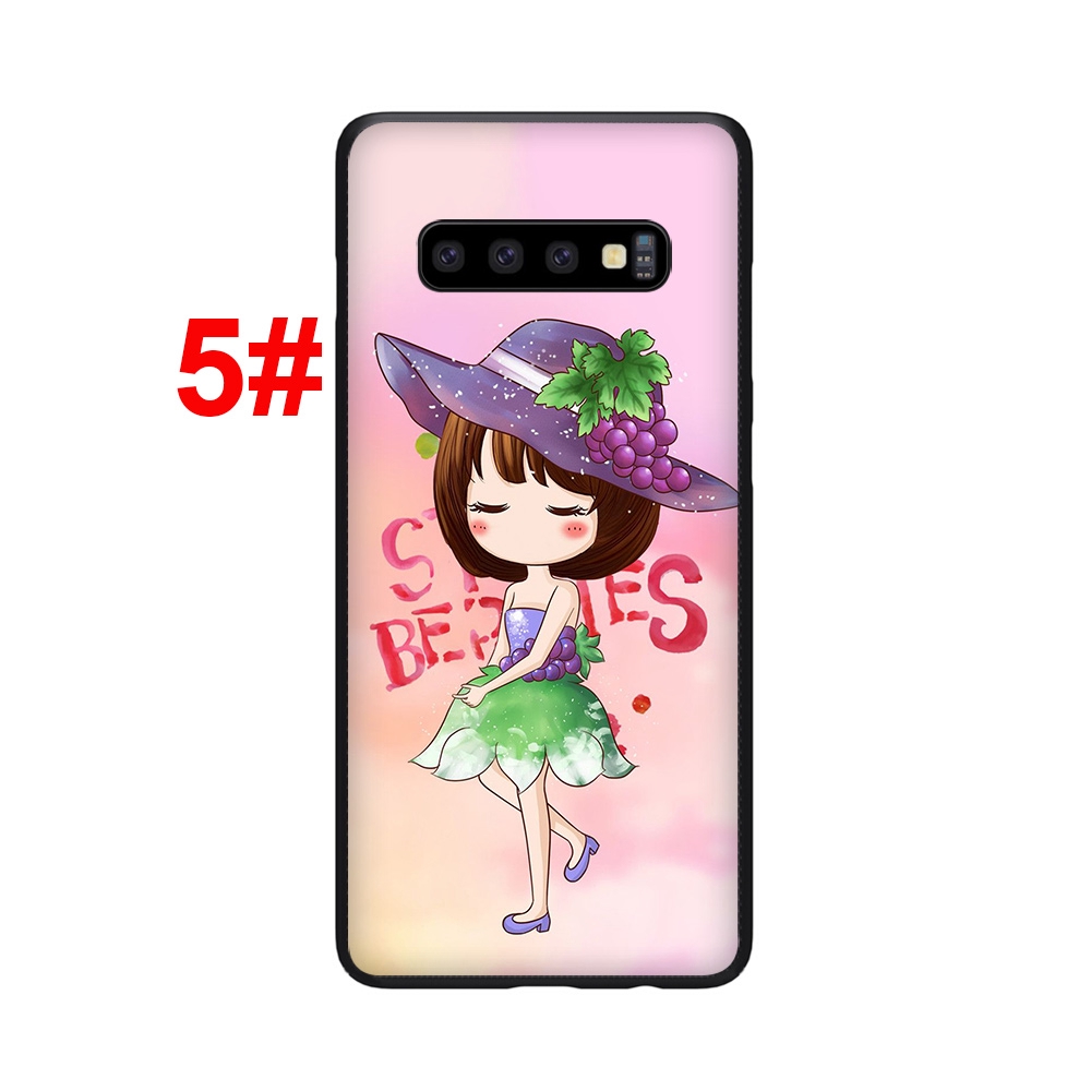 Ốp lưng hình anime cho Samsung Galaxy S8 S9 S10 Lite S20 Plus S10E 8S Anime Girls