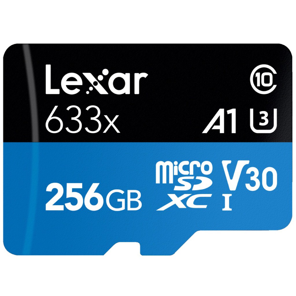 Thẻ nhớ 256GB  Lexar microSDHC / microSDXC ™ UHS-I 633x - Class10-100mb/s