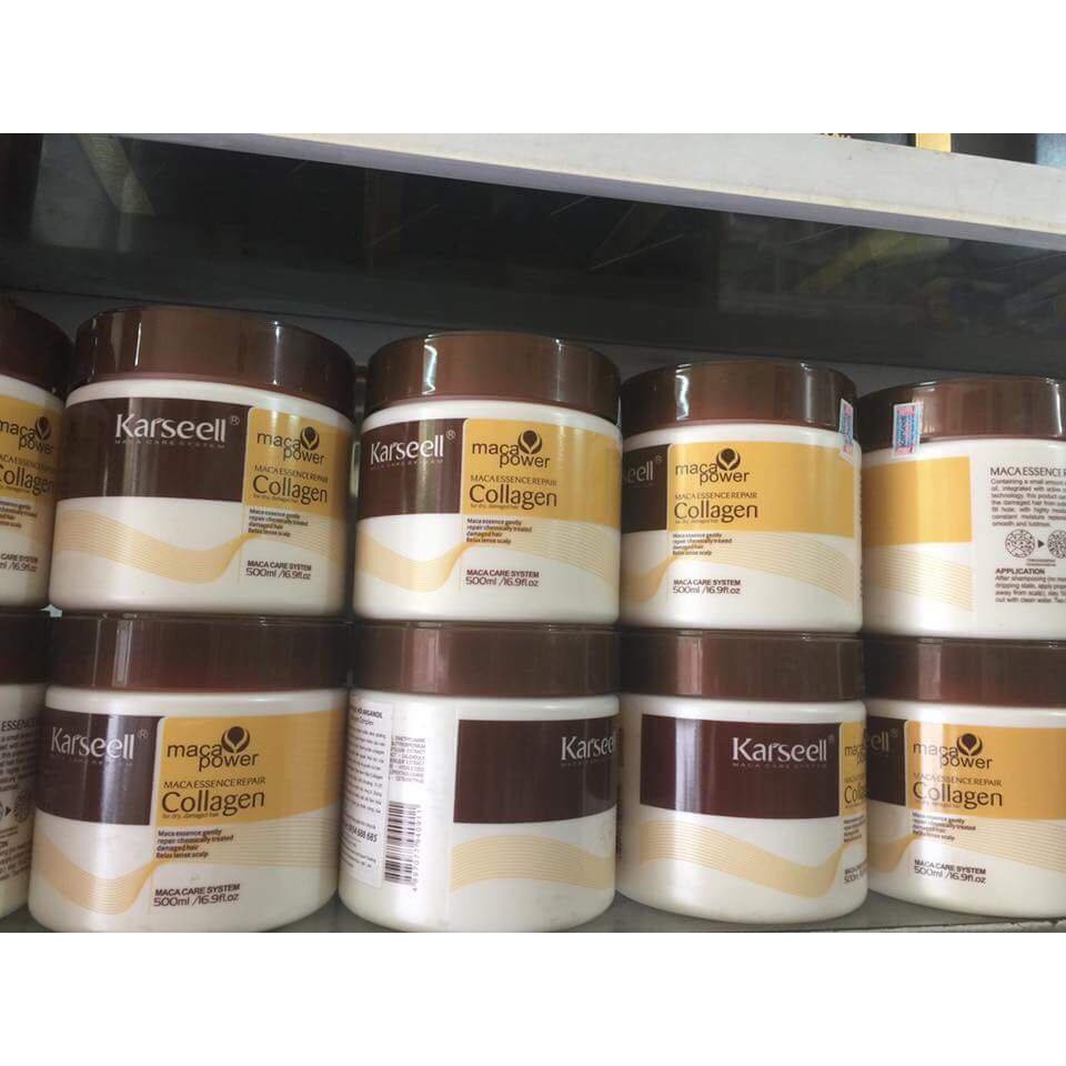 ✅[ KARSEELL ] Ủ TÓC - KEM Ủ TÓC PHỤC HỒI COLLAGEN KARSELL 500ML DẠNG HŨ CHÍNH HÃNG | BigBuy360 - bigbuy360.vn