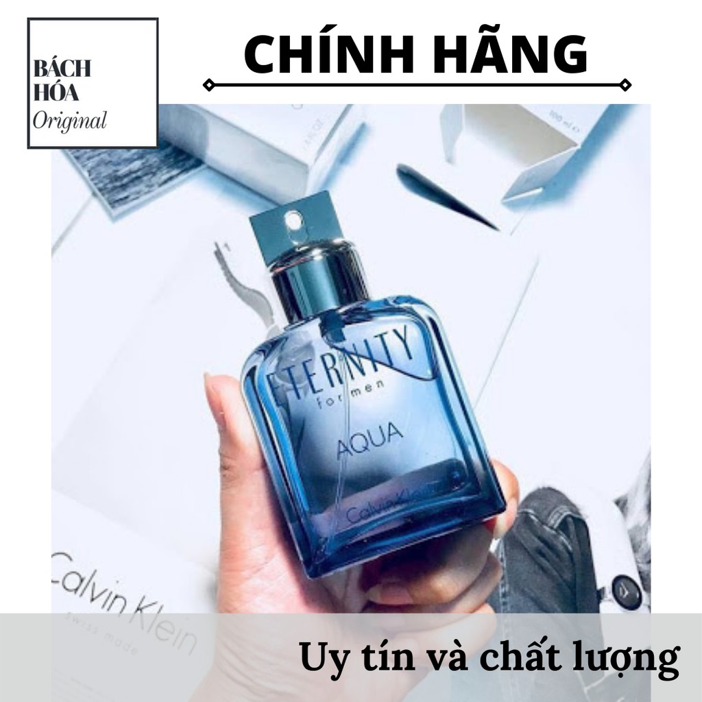 [Chính hãng] Nước hoa nam Calvin Klein CK ETERNITY AQUA For MEN EDT 100ml - FULL SEAL