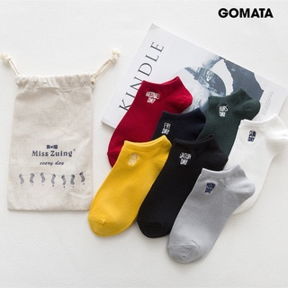 Vớ nữ cổ ngắn cao cấp, tất nữ cổ ngắn 7 đôi sử dụng trong 7 ngày - gomata