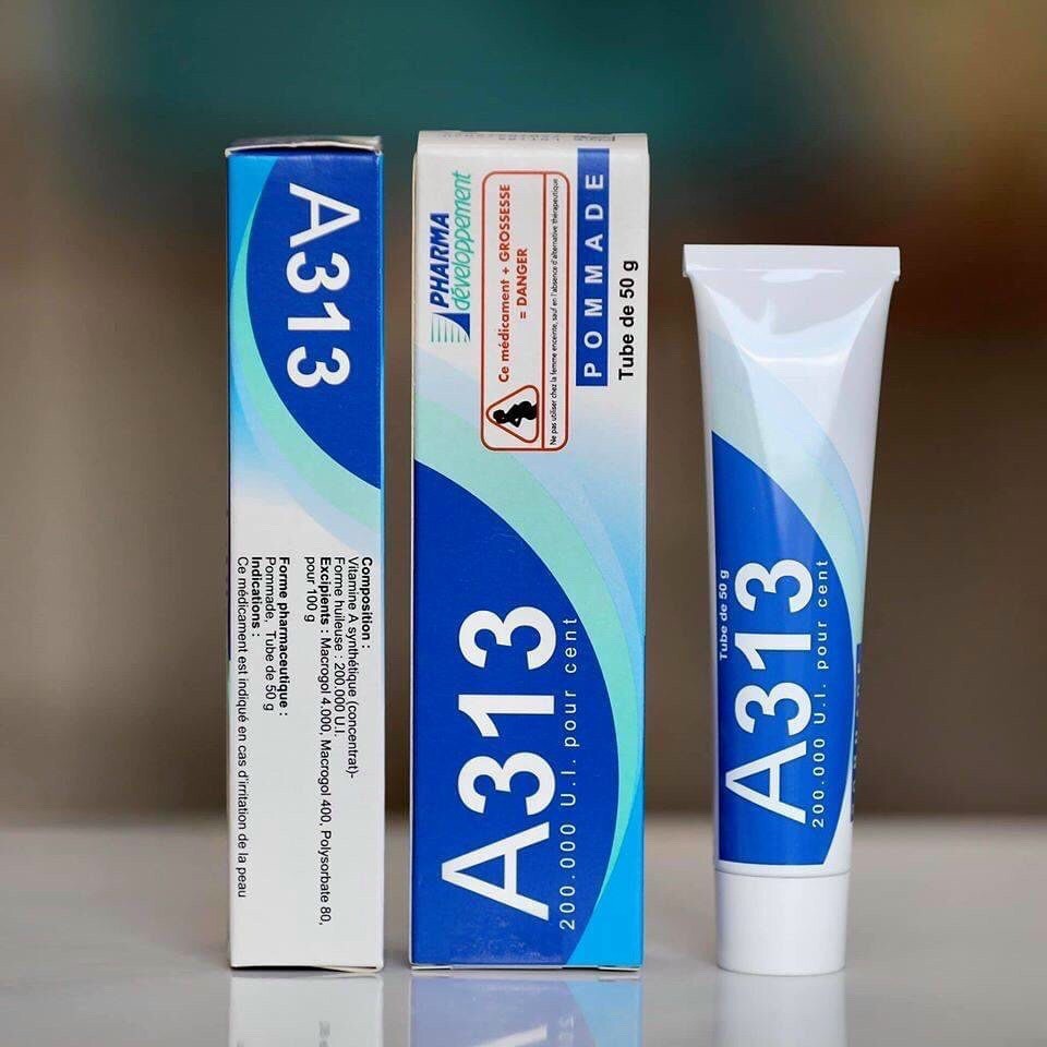 Kem A313 giảm mụn, xóa mờ vết thâm, giảm vết nhăn và trẻ hóa da hiệu quả