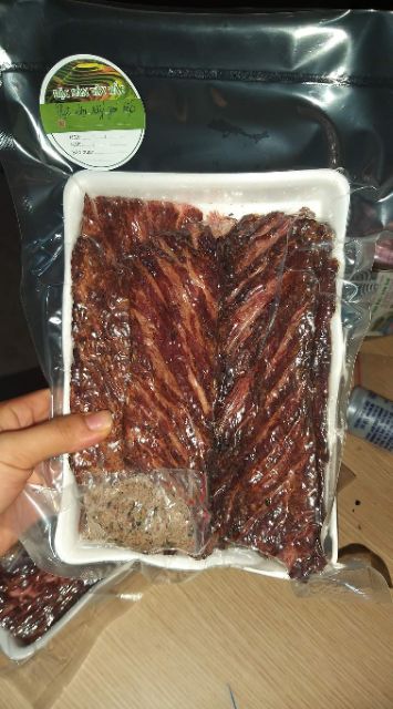 ĐẶC SẢN TÂY BẮC: THỊT LỢN GÁC BẾP (đã nướng đập gói 500g  kèm chẩm chéo) | BigBuy360 - bigbuy360.vn