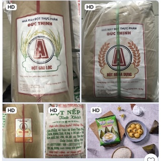 Bột gạo, bột năng, bột nếp, bột mì chữ A Đức Thịnh - gói 500 gram