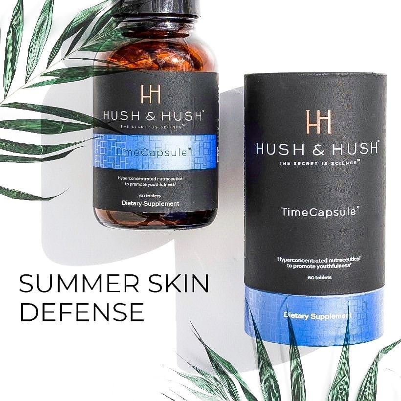Viên uống chống lão hóa da Image Hush & Hush Time Capsule (Hủ 60 viên) |  Shopee Việt Nam