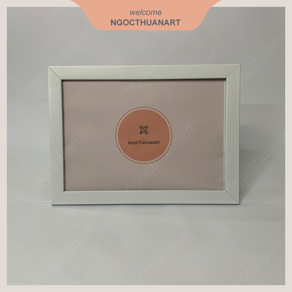 Khung Ảnh, Khung Bằng Khen A4, A3 Màu Trắng Trơn 1.5cm - Tặng Đinh 3 Chân Đóng Tường - MSF1T | BigBuy360 - bigbuy360.vn