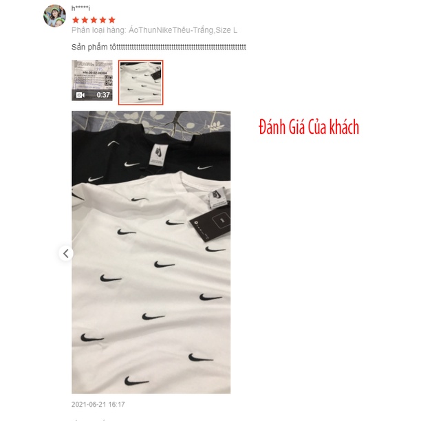 Áo Thun Nike Swoosh In Logo Vải Chất