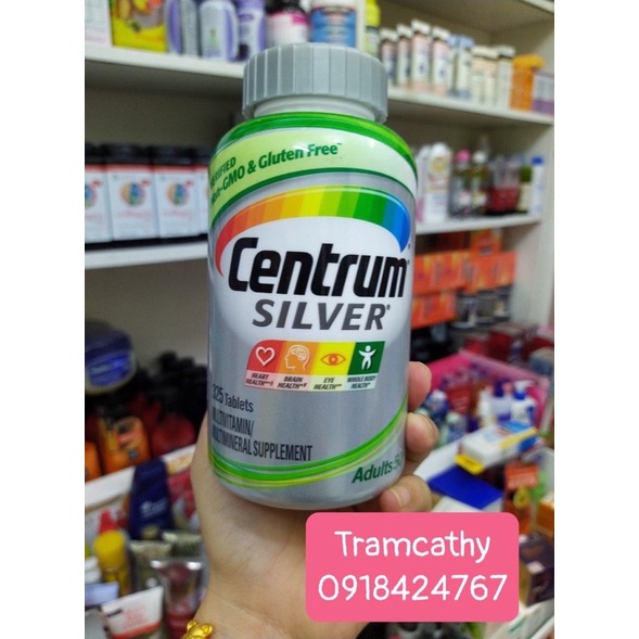 Sentrum silver centrum adults dành cho nam , nữ trên 50 tuổi