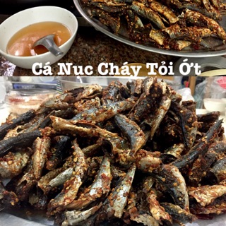 KHÔ CÁ NỤC CHÁY TỎI ỚT 500 gr