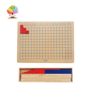 Montessori Bổ Sung Và Trừ Bảng Gỗ Đồ Chơi Tính Toán Và Toán Giáo Dục Trẻ Em Trường Gia Đình
