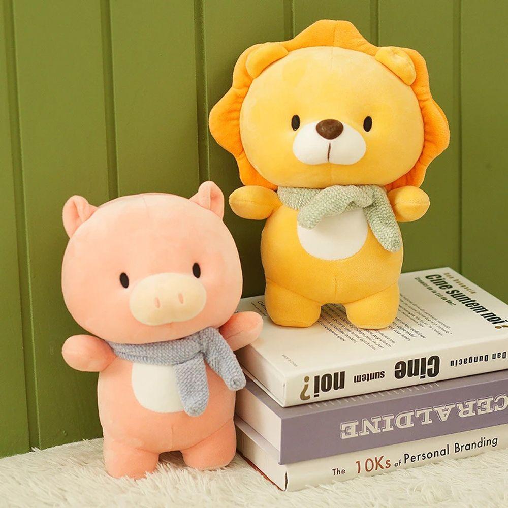 LILYES Thú Nhồi Bông Hình Động Vật Hoạt Hình Siêu Mềm Trang Trí Nhà Cửa