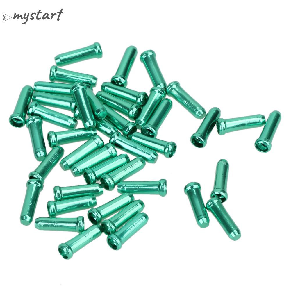 Set 50 Đầu Bọc Dây Phanh Xe Đạp Bằng Nhôm