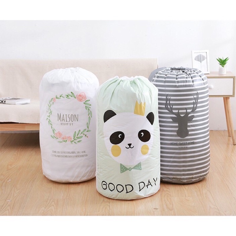 Túi dây rút chuyên dụng đựng chăn mền quần áo chống bụi/chống thấm nước