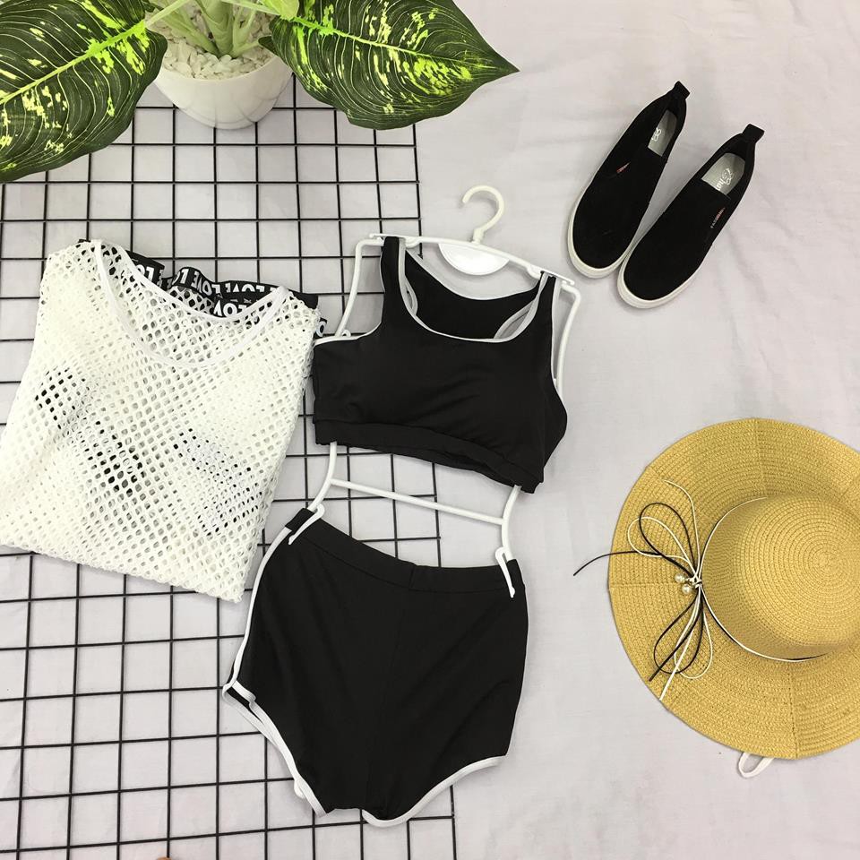 B220-BỘ BƠI TẬP NỮ BƠI ĐI BIỂN 3 CHI TIẾT HIT HOT