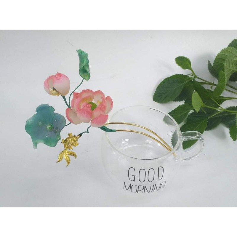 Trâm Hoa Sen - nhựa co nhiệt