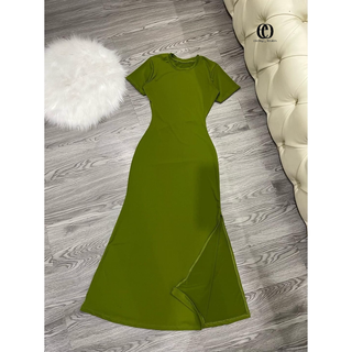 Váy body ôm đuôi cá thun cotton lạnh EDNAOOTD