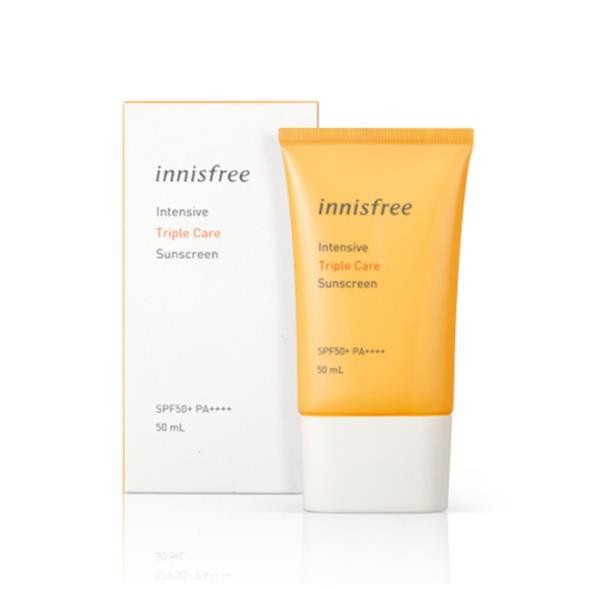 Kem chống nắng ⚡️𝑪𝒉𝒖𝒂̂̉𝒏 𝑪𝒉𝒊́𝒏𝒉 𝑯𝒂̃𝒏𝒈 ⚡️ lâu trôi Innisfree SPF50+ Pa++++ 50ml- Version 2021