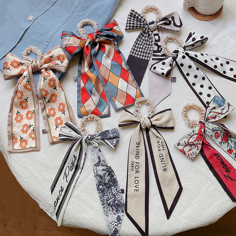 Kẹp Tóc Ruy Băng Thời Trang Hàn Quốc Cho Nữ