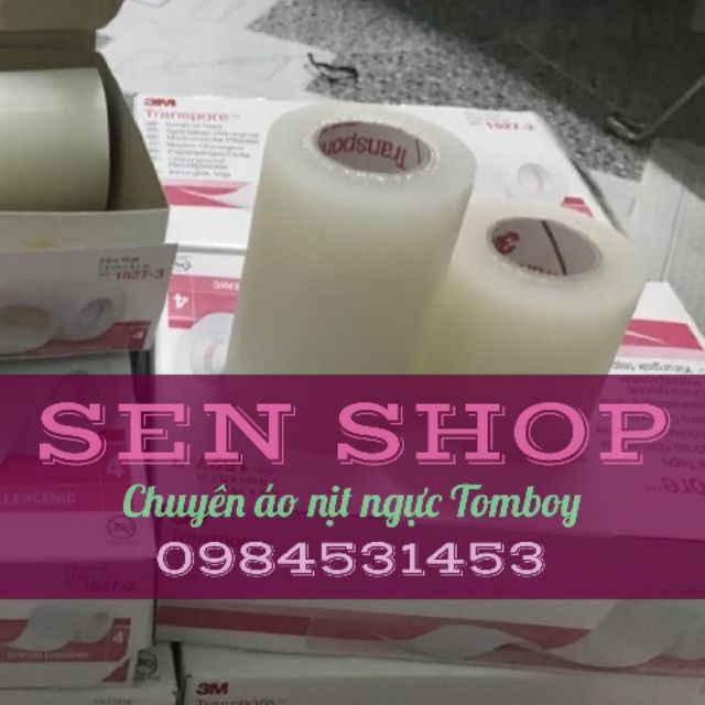 Keo  Y Tế 3M dán ngực dành cho TomBoy, Sb, Trans (Keo 3M - Keo 7.6cm)