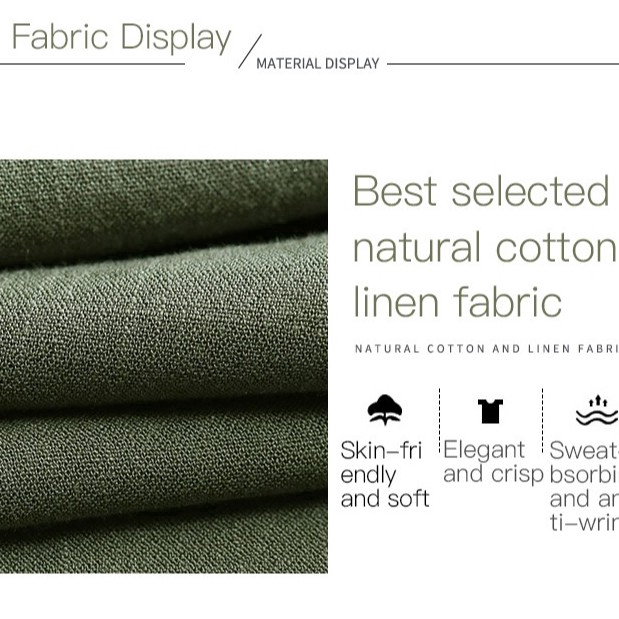 Quần Cotton Lanh Ống Rộng Lưng Cao Thời Trang Cho Nữ | BigBuy360 - bigbuy360.vn