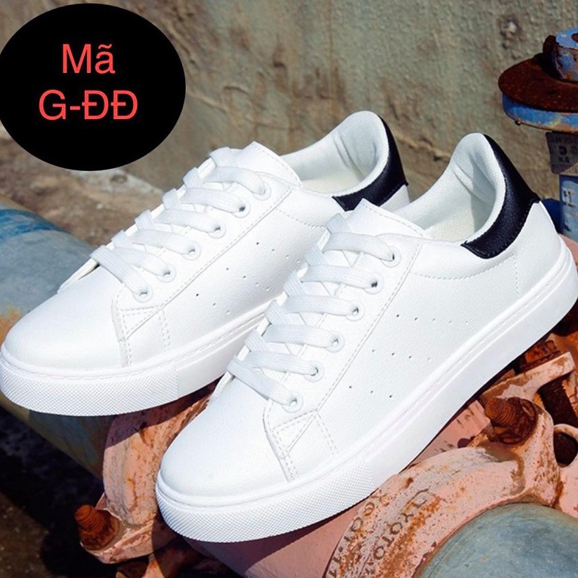 Giày Sneaker Nam Nữ G-ĐĐ Da Trơn Cao Cấp Phủ Lớp NANO Giầy Nam Đẹp Chống Thấm MÃ G-ĐĐ - Hàng Loại 1