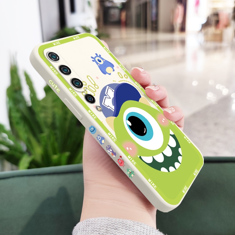Ốp Điện Thoại Silicon Dẻo Hình Quái Vật Dễ Thương Cho Xiaomi Mi 10 Pro Lite 10S 9 8 Sự Bảo Vệ