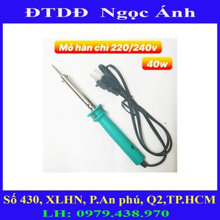 NaShop - Mỏ hàn chì 220/240V 40W, thiết bị điện (TBD)