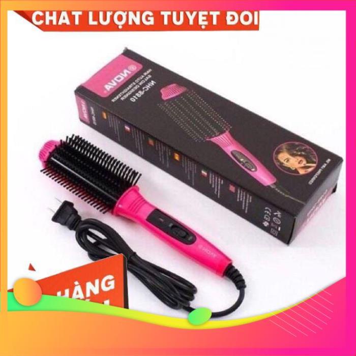 f111 Lược Điện Tạo Kiểu Tóc Đa Năng Cao Cấp Nova NHC-8810 Uốn Cụp - Uốn Xoăn - Dập Xù Phồng
