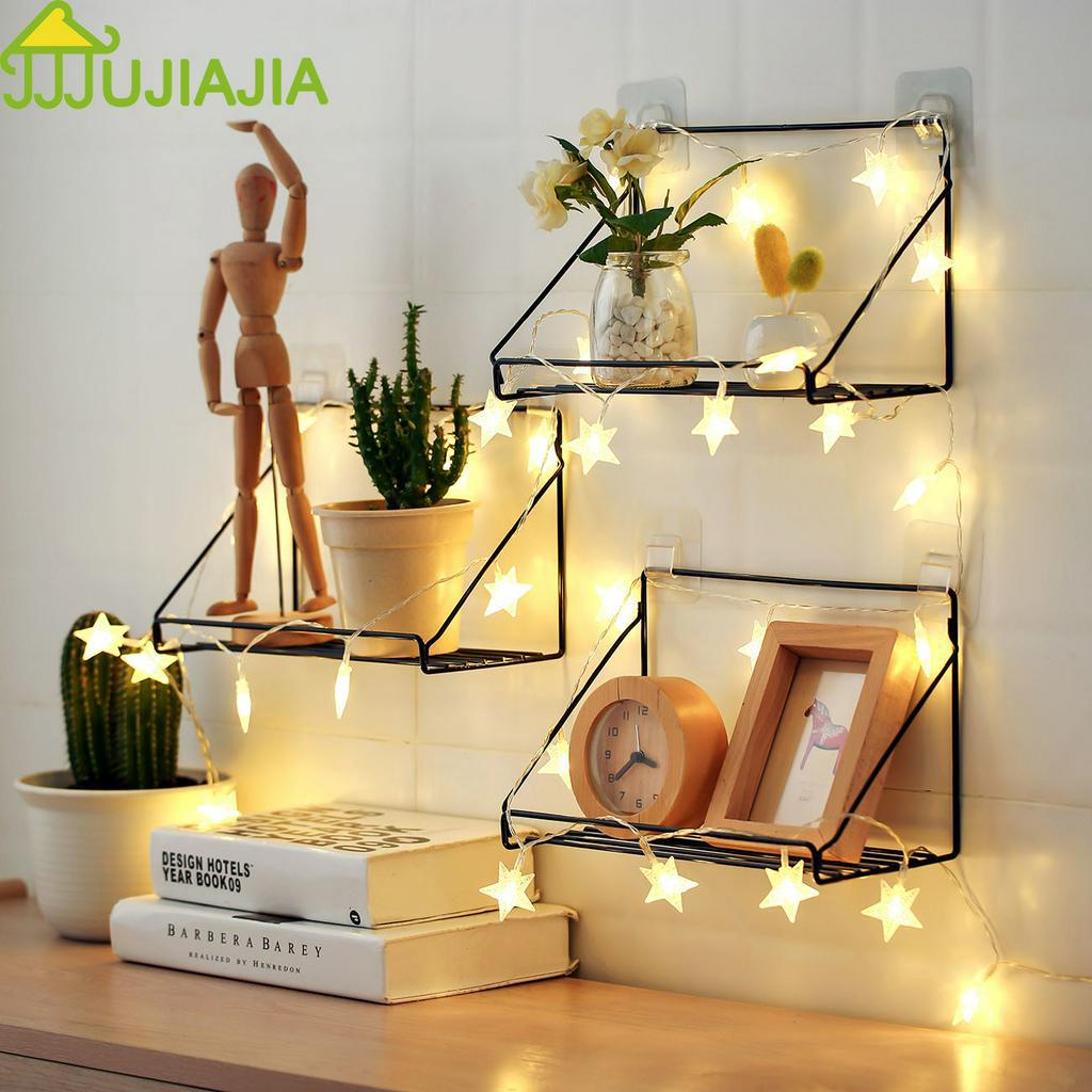 Giá Treo Tường JUJIAJIA Bằng Sắt Không Cần Khoan Tiện Dụng