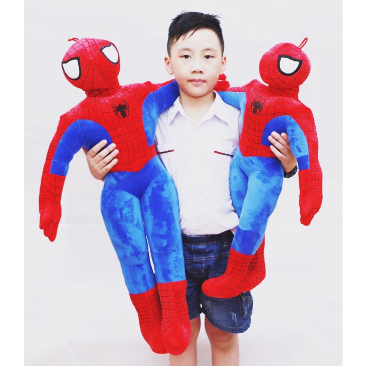 Gấu bông gối ôm siêu nhân người nhện đủ size hàng đẹp