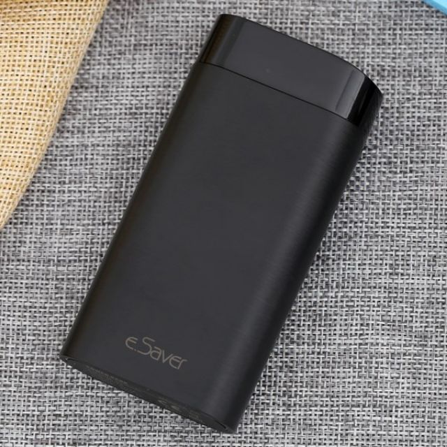 Pin sạc dự phòng 5000 mAh chính hãng esaver Lõi pin li-on của samsung bảo hành 1 năm