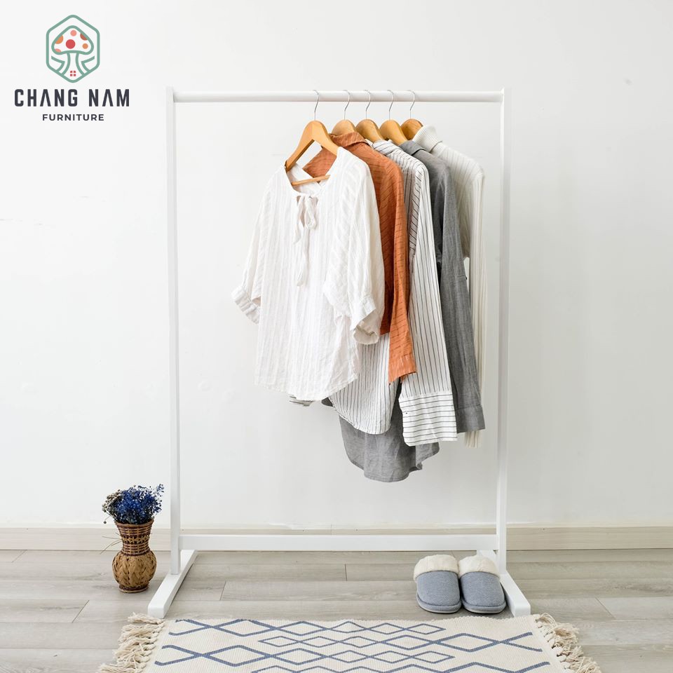 [ Size 1M ]GIÁ TREO QUẦN ÁO MÀU TRẮNG - SIMPLE HANGER SIZE L WHITE | BigBuy360 - bigbuy360.vn