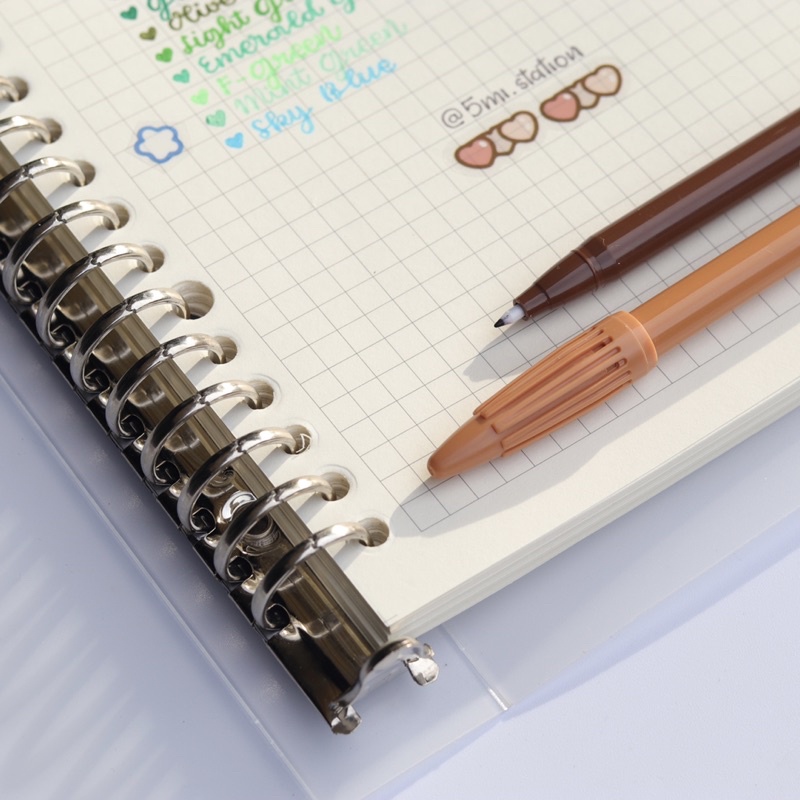 Bán Lẻ - Bút Monami Plus Pen 3000 Đủ 36 Màu Viết Bullet Journal