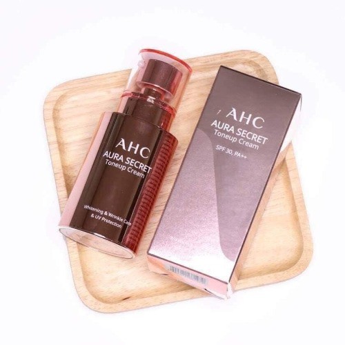 Kem dưỡng trắng da AHC Aura Secret Tone Up Cream 50g