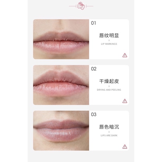 Mặt Nạ Ngủ Môi Bioaqua Strawberry Lips Mask