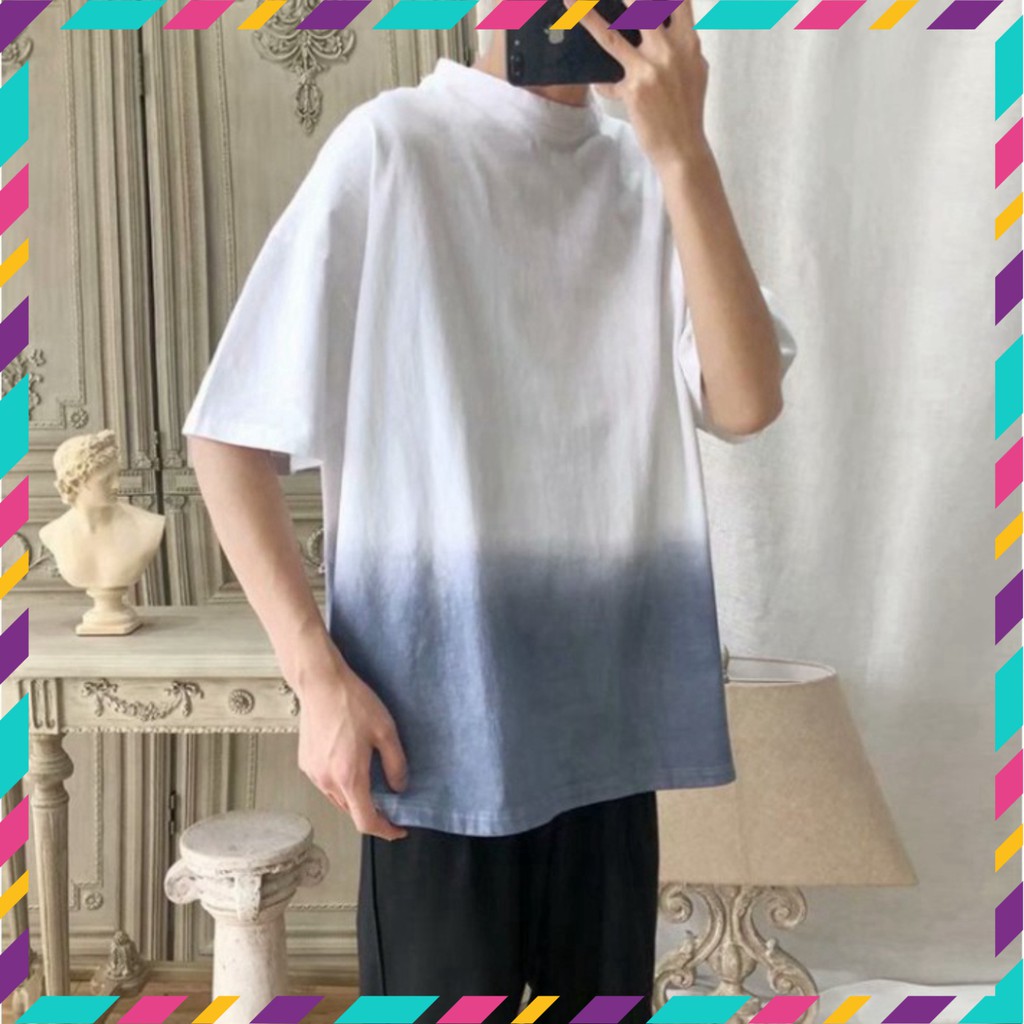 Áo Thun Tay Lỡ Phối Màu Siêu Hot🍁 Unisex nam nữ đều mặc được | BigBuy360 - bigbuy360.vn