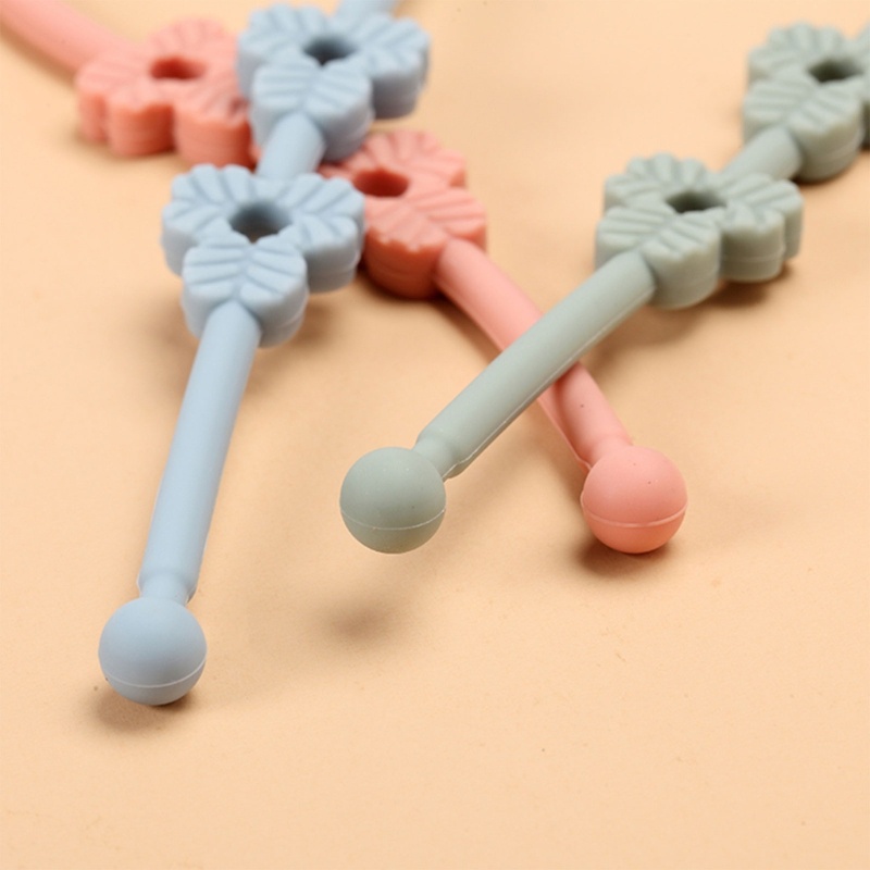 Dây Đeo Núm Vú Giả Bằng Silicon Sắp Xếp Gọn Gàng Cho Bé Giá Đỡ