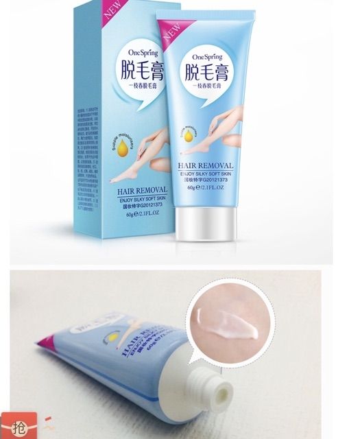 Kem tẩy lông chính hãng One Spring Hàng nội địa Trung KTL065 | BigBuy360 - bigbuy360.vn