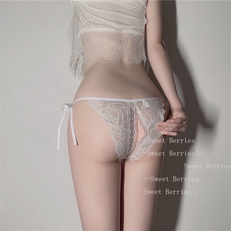 Hot Quần lót ren buộc dây hở đáy siêu sexy QL68