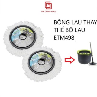 Combo 2 bông lau thay thế etm451-độ thấm hút tốt-thay thế của cây lau sàn lock&lock etm498-chính hãng