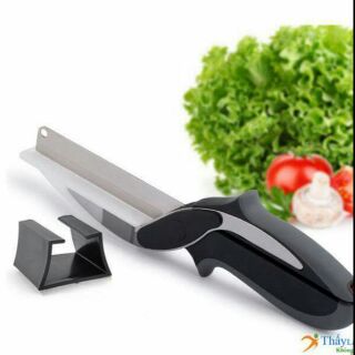 Kéo cắt thái đa năng ko cần thớt