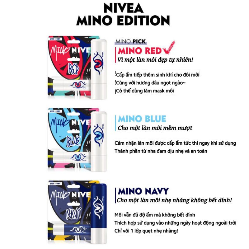 SON DƯỠNG NIVEA MINO EDITION