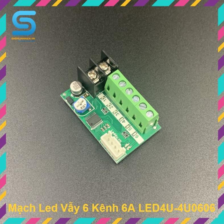 Mạch Led Vẫy 6 Kênh 6A LED4U-4U0606