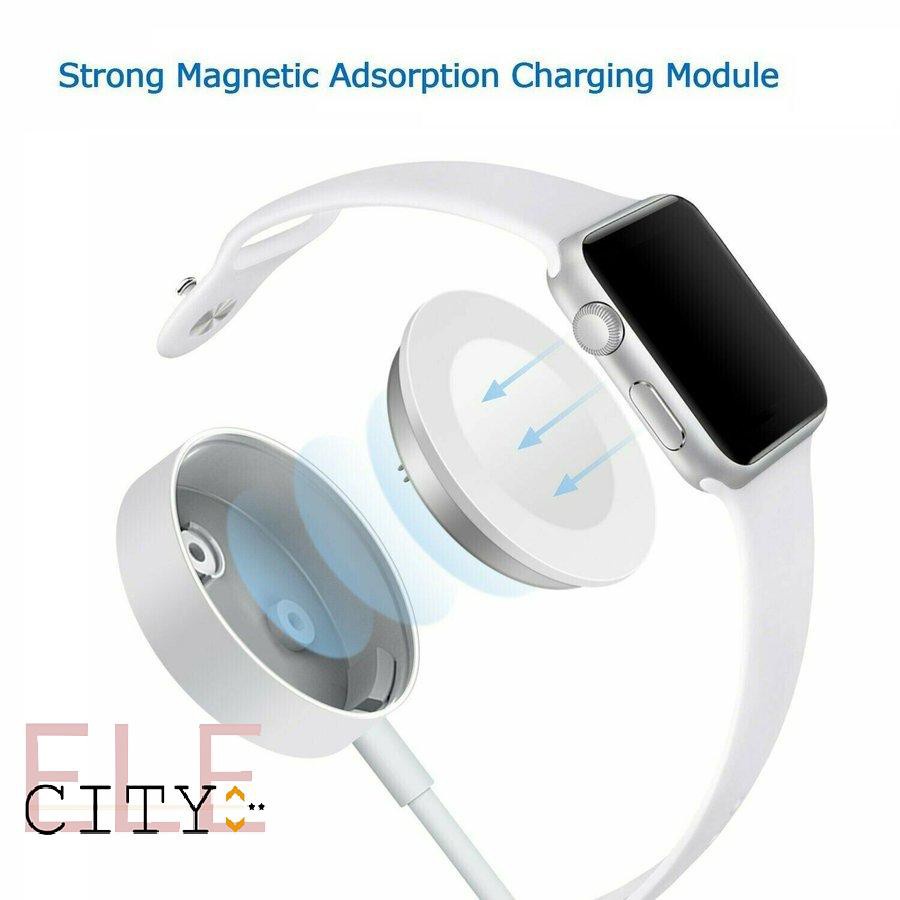 Đế Sạc Nam Châm Cho Đồng Hồ Thông Minh Apple Watch Iwatch Series 1 / 2 / 3 / 4