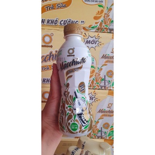 Thùng trà sữa machiato 24 chai.date t8/2022
